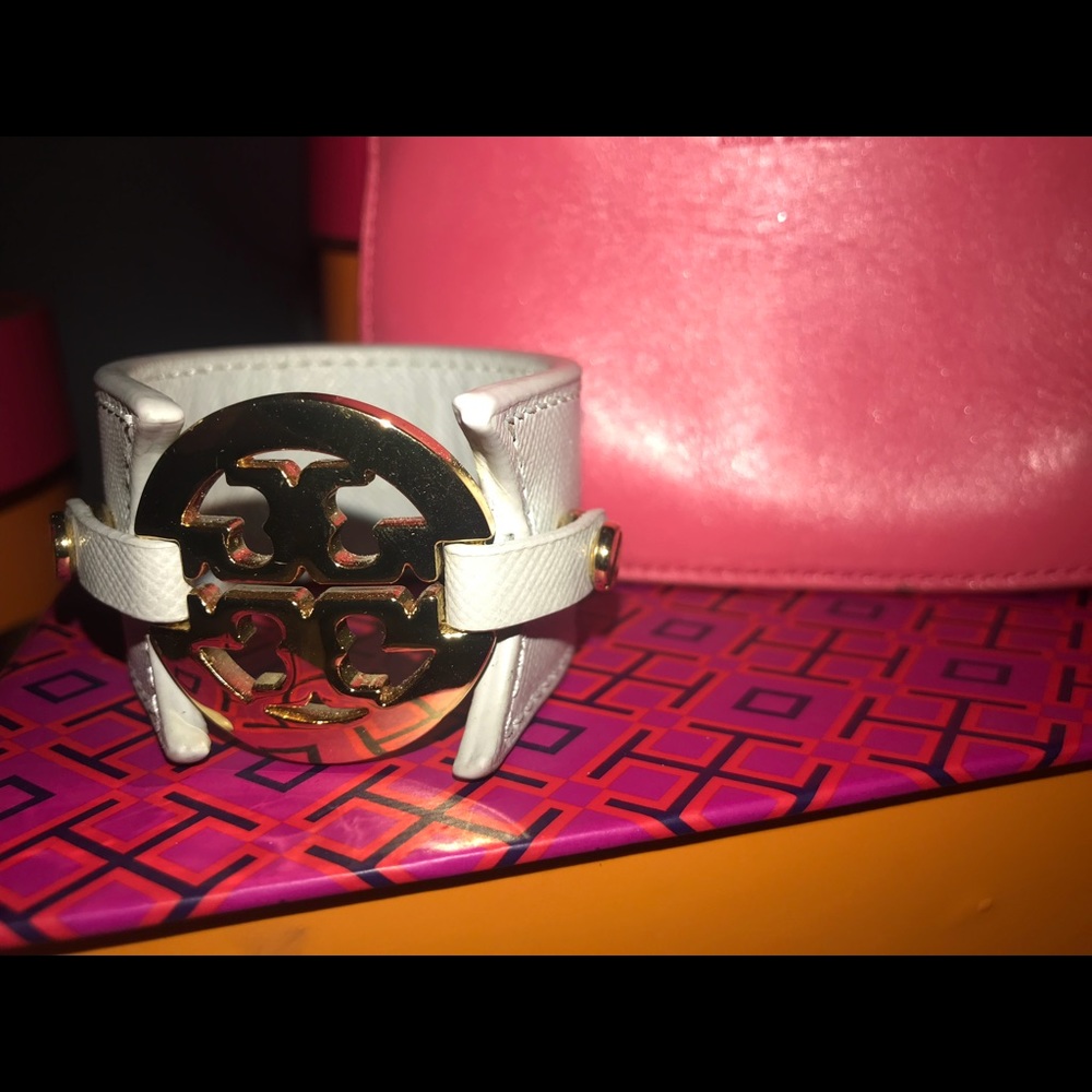 Tory Burch Leather cuff